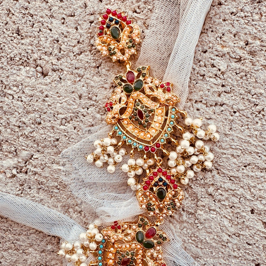 Handcrafted Nauratan Braid Beauty Paranda Online in UK USA Canada