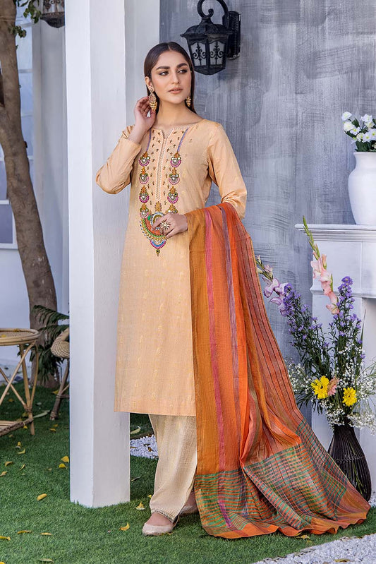 Readymade Pure Cotton Suit with Mirror Work