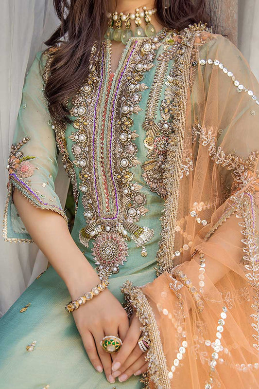 Hand Embroidered Pure Maysuri Shalwar
