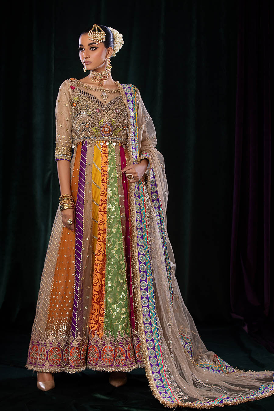 Readymade Pure Maysuri Anarkali