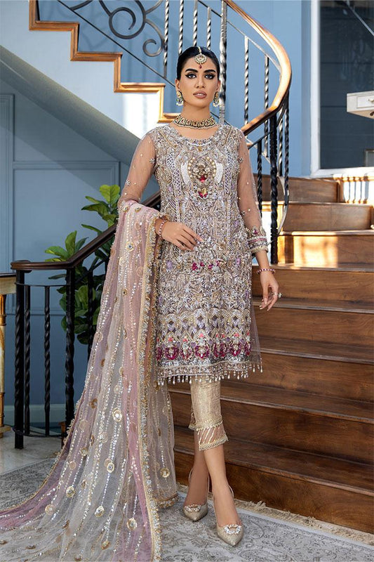 Readymade Imported Net Luxury Pret