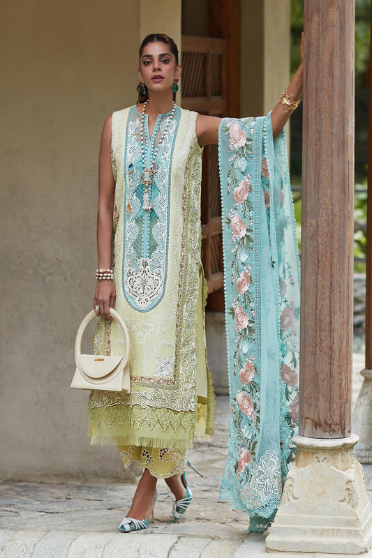 Heavy Embroidered Chikankari Lawn Suit