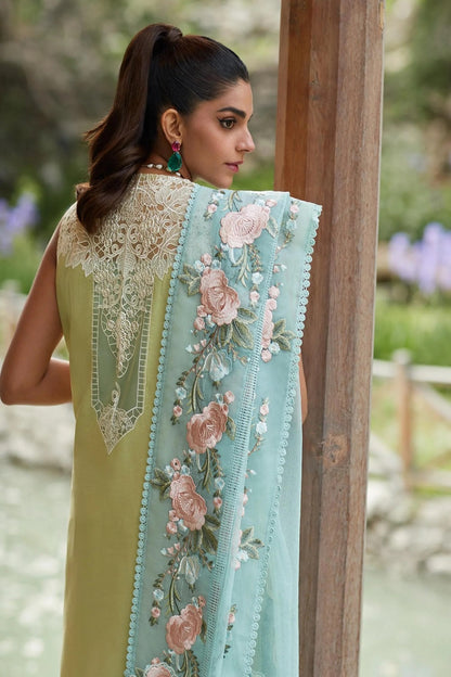 Heavy Embroidered Chikankari Lawn Suit