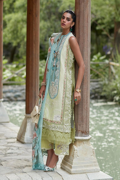 Heavy Embroidered Chikankari Lawn Suit