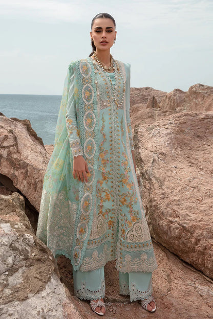 Heavy Embroidered Pure Lawn Suit