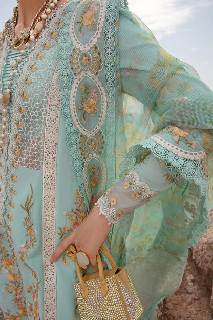 Heavy Embroidered Pure Lawn Suit