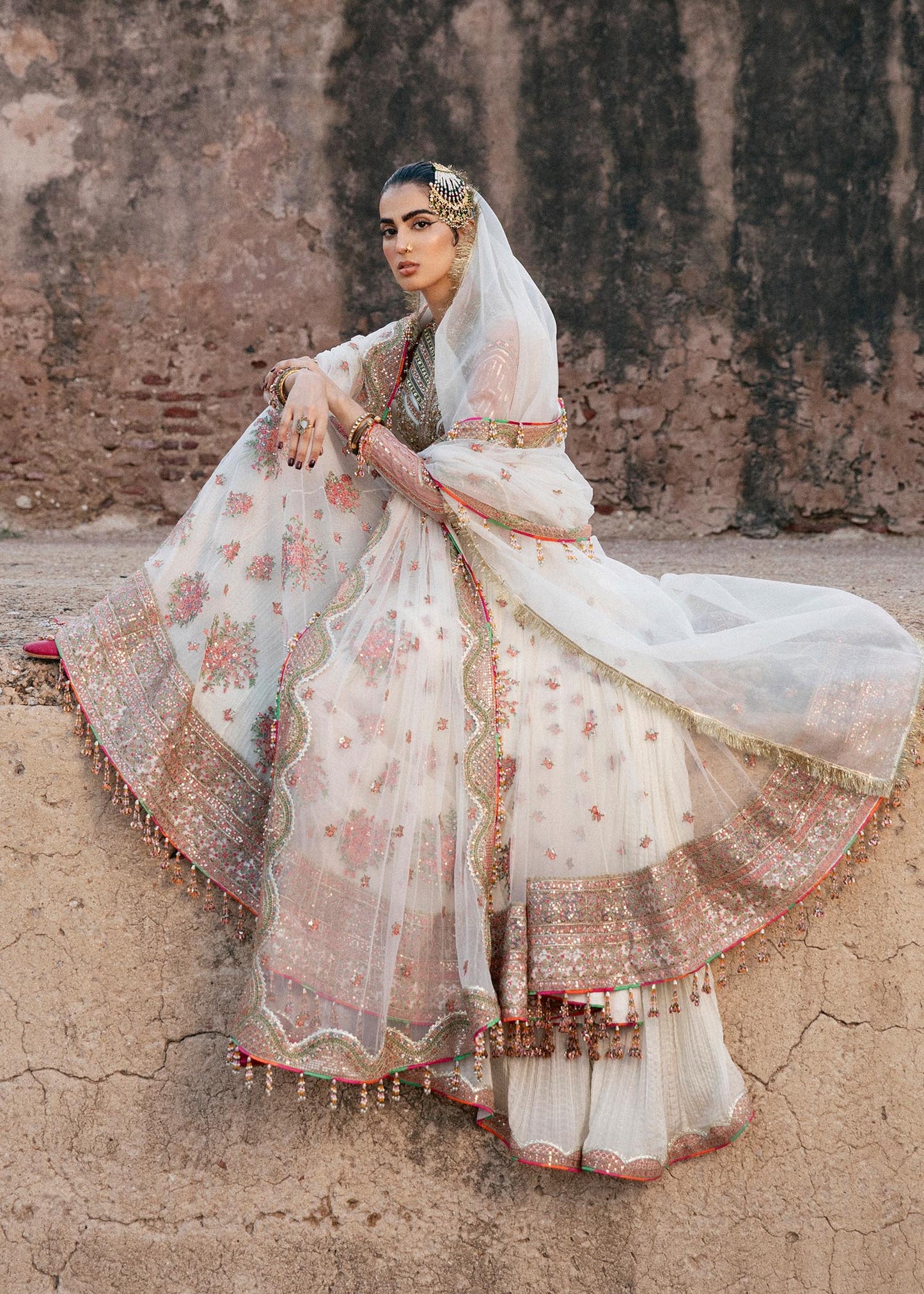 Off White Handmade Sharara