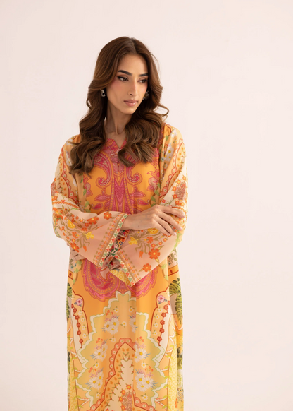 Honey Printed Kaftan Dress Online in Sri Lanka India Australia