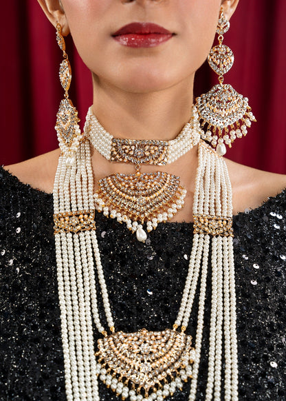 Hyderabadi Bridal Choker and Jhoomar Set Online in UK USA Canada