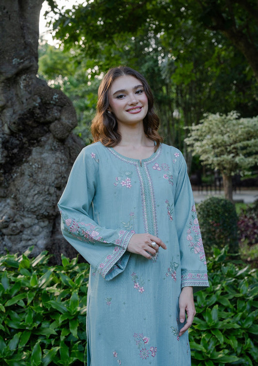 Pakistani Winter Wear Khaddar Kurta Set Online in KSA Riyadh Saudi Arabia Oman Bahrain Qatar