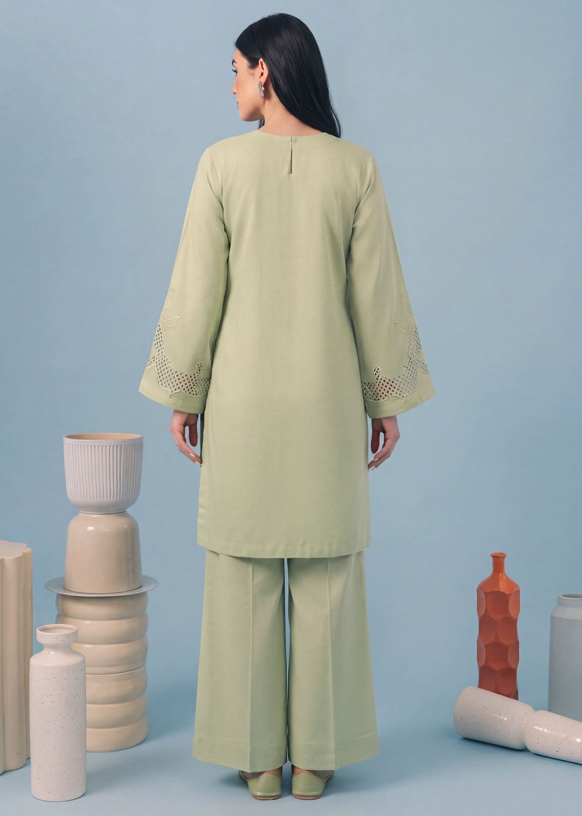 Winter Wear Khaddar Kurta Set Online in KSA Riyadh Saudi Arabia Oman Bahrain Qatar