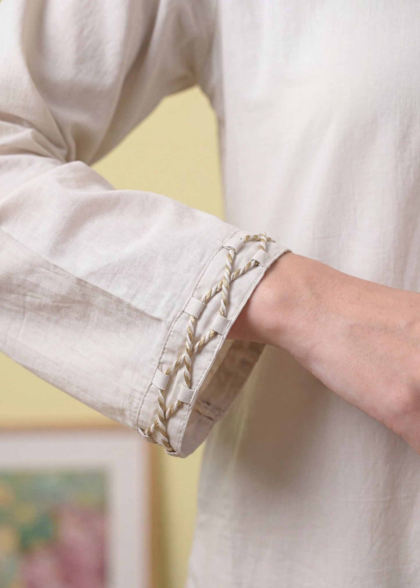 Ivory Lawn Unstitched Suit Lacework Online in Sri Lanka India Australia