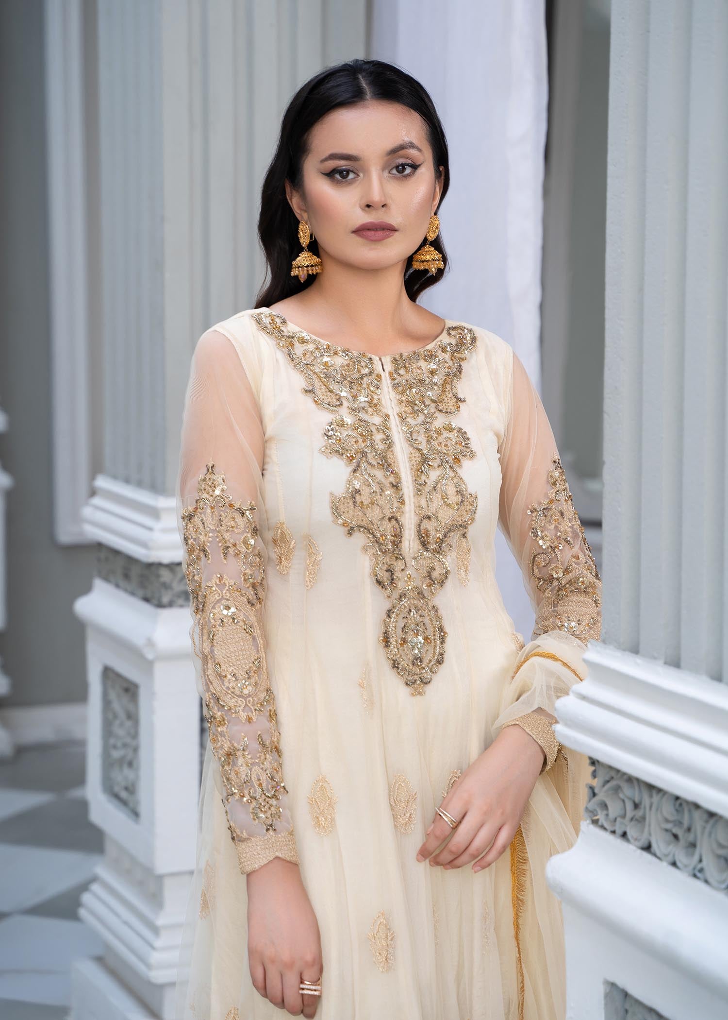 Ivory Net Adda Work Pishwas Online in Dubai DXB UAE Abudhabi Meena Bazaar