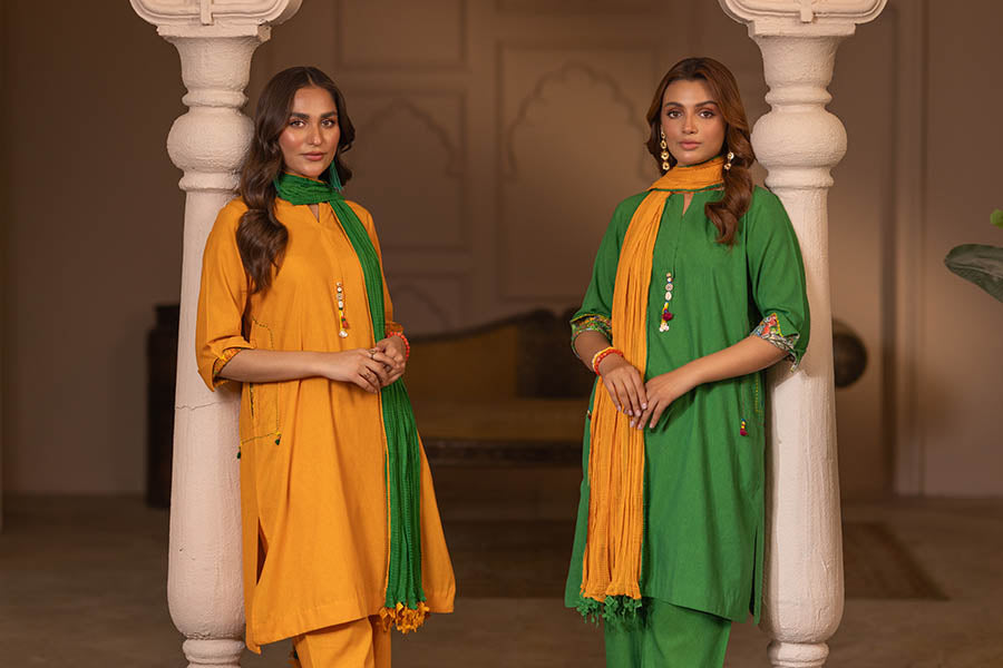 Readymade Kurta Set with Pockets