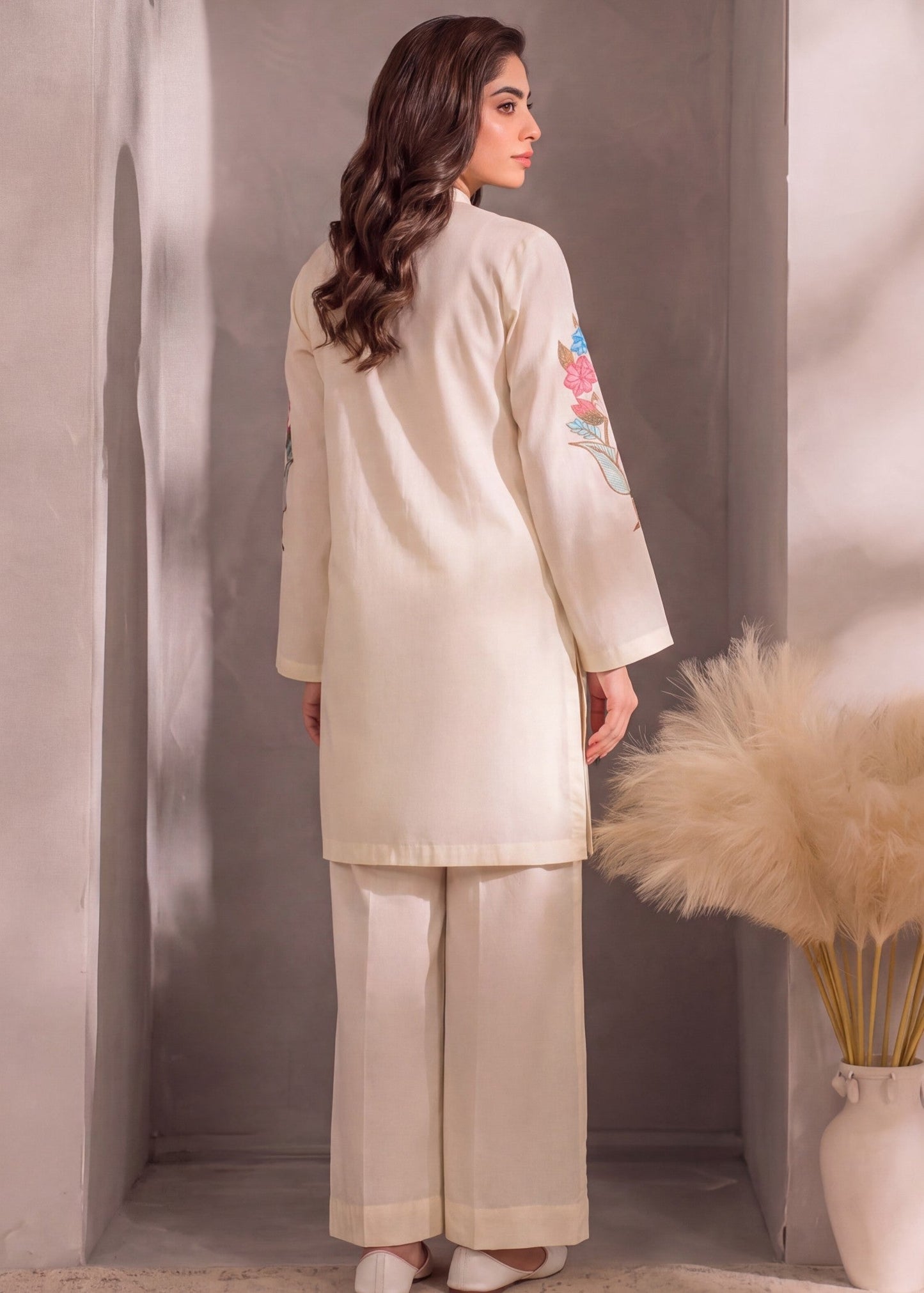 Ladies Cotton Embroidered Shalwar Kameez Online in KSA Riyadh Saudi Arabia Oman Bahrain Qatar
