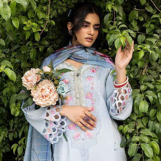 Ladies Digital Print Lawn Farshi Shalwar Outfit Online in UK USA Canada