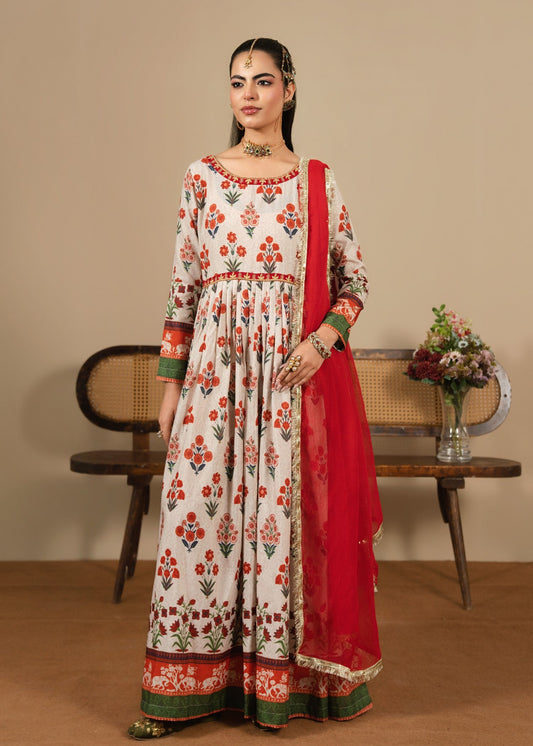 Ladies Digital Printed Viscose Pishwas Online in UK USA Canada