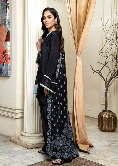 Ladies Embellished Black Farshi Shalwar Kameez Online in UK USA Canada