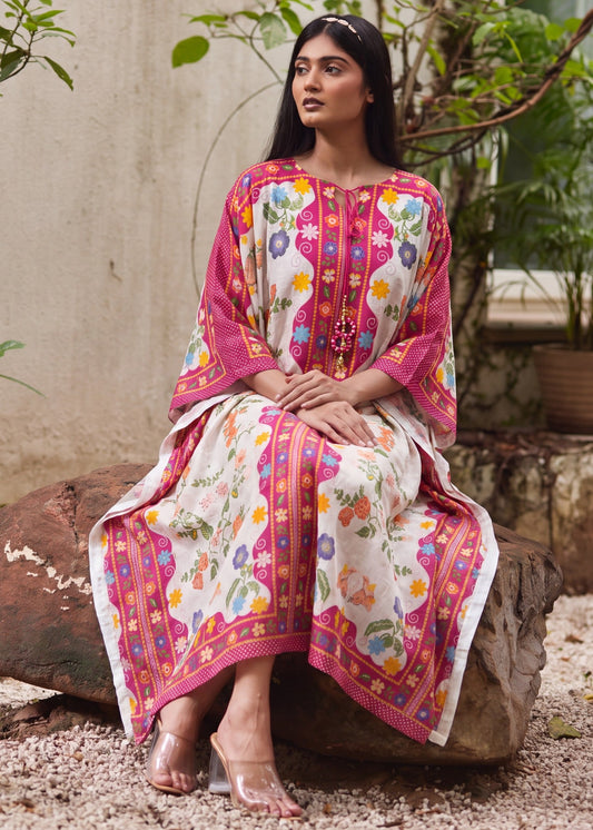Ladies Embellished Kaftan Suit Online in UK USA Canada