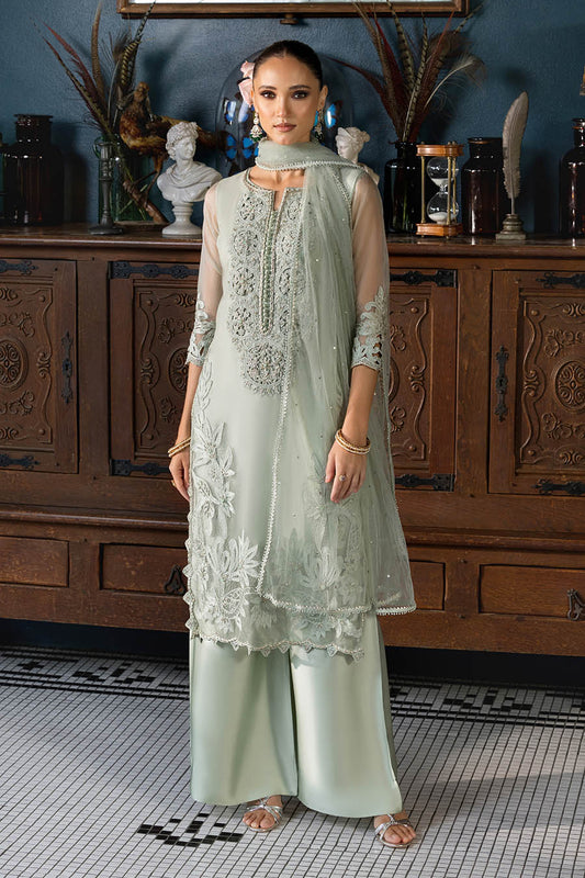 Ladies Embellished Organza Sharara Online in UK USA Canada