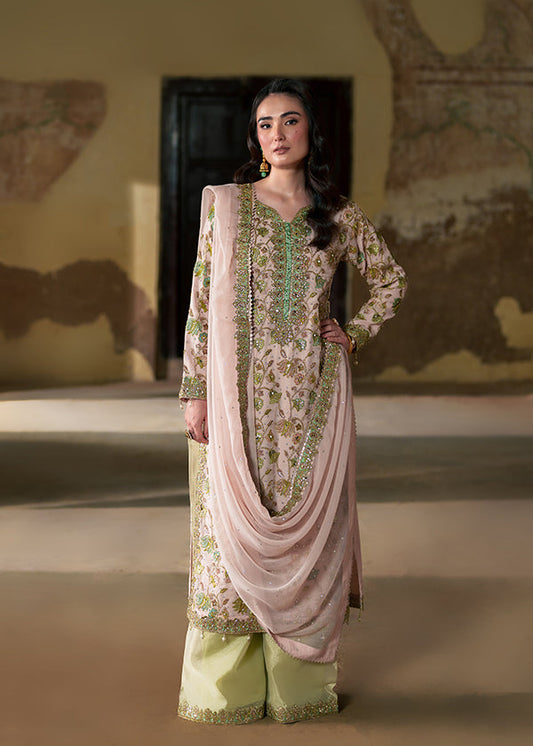 Ladies Embellished Pistachio Green Shalwar Kameez Online in Sri Lanka India Australia