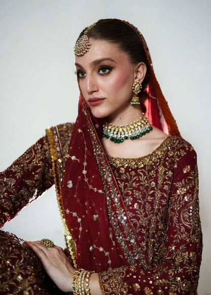 Ladies Embellished Red Lehenga Choli Online in UK USA Canada