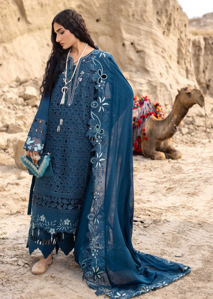 Ladies Embroidered Cotton Kurta Set with Dupatta Online in UK USA Canada