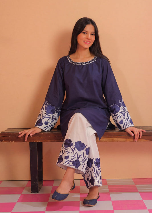 Ladies Embroidered Cotton Shalwar Kameez Online in UK USA Canada
