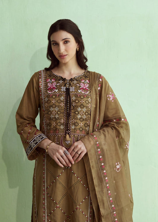 Ladies Embroidered Cotton Shalwar Kameez Online in UK USA Canada