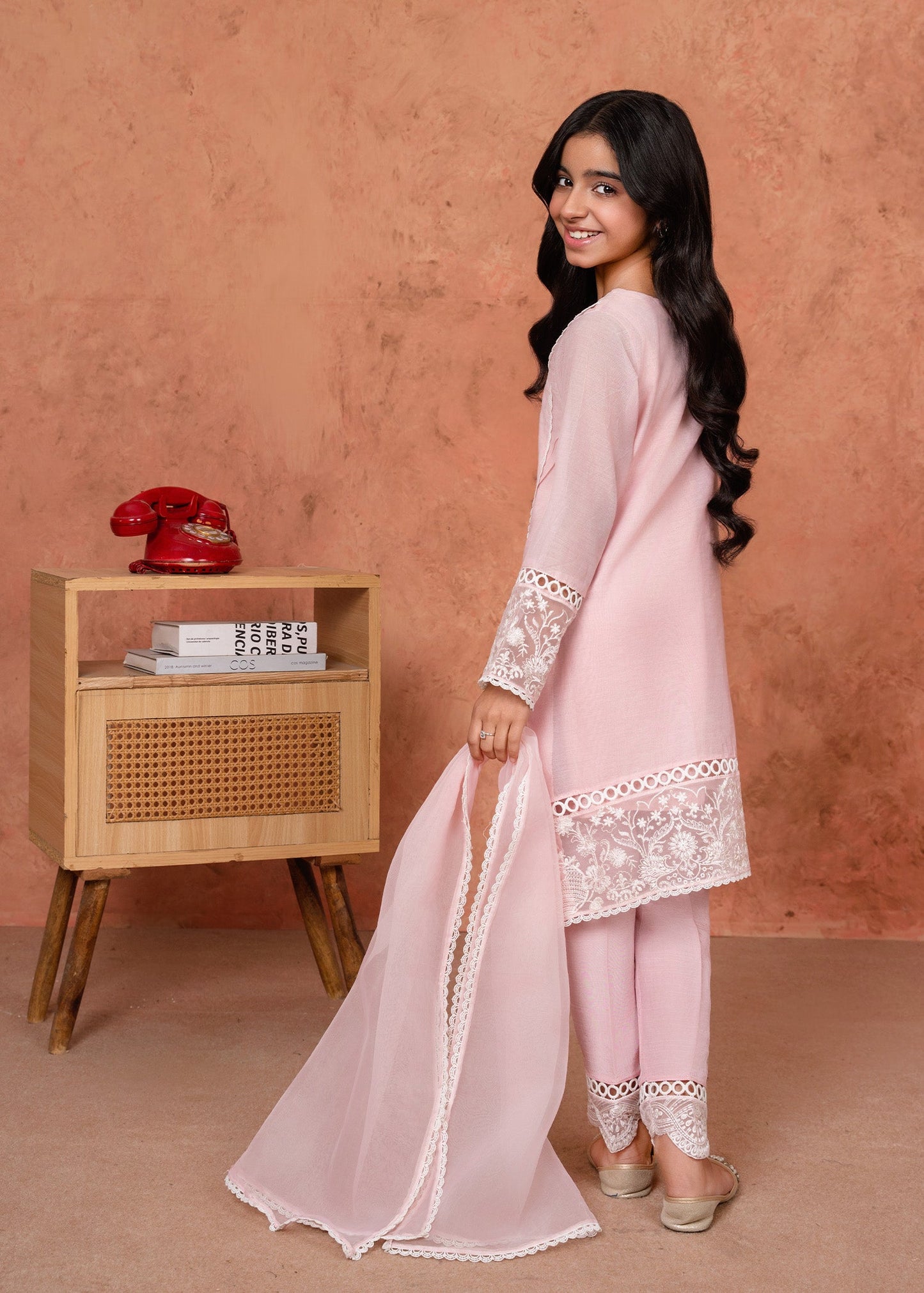 Ladies Embroidered Cotton Silk Shalwar Kameez Online in UK USA Canada