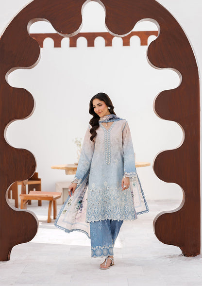 Ladies Embroidered Lawn Salwar Kameez Online in UK USA Canada