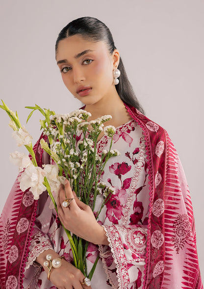 Ladies Embroidered Lawn Shalwar Kameez Online in KSA Riyadh Saudi Arabia Oman Bahrain Qatar