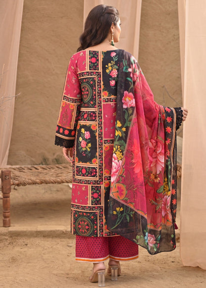 Ladies Embroidered Lawn Shalwar Kameez Online in UK USA Canada