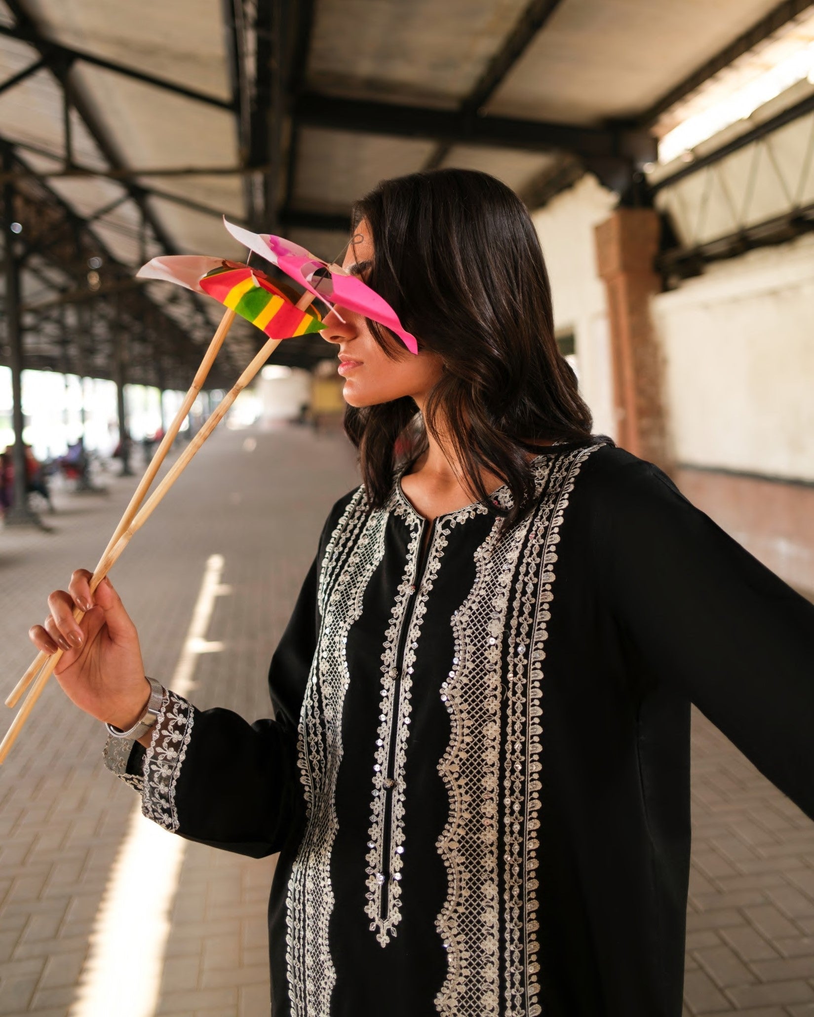 Ladies Embroidered Lawn Suit with Dupatta Online in UK USA Canada