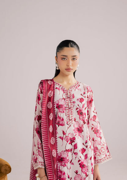 Ladies Embroidered Lawn Suit with Trouser Online in Sri Lanka India Australia