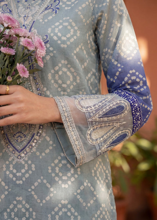 Ladies Embroidered Multi Color Shalwar Kameez Online in UK USA Canada