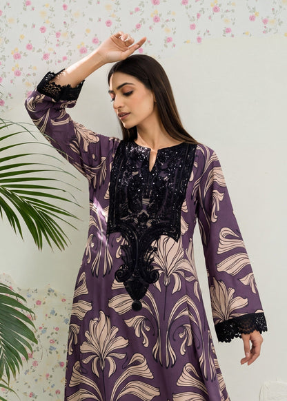 Ladies Embroidered Multi Lawn Pishwas Kameez Online in UK USA Canada