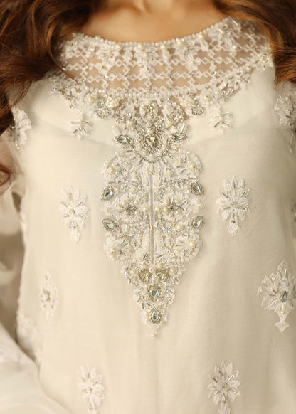 Ladies Embroidered Organza Shalwar Kameez Online in UK USA Canada