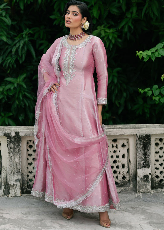 Ladies Embroidered Organza Shalwar Kameez Online in UK USA Canada