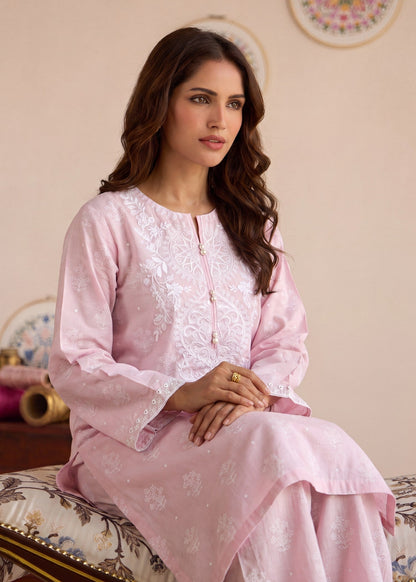 Ladies Embroidered Pink Shalwar Kameez Online in UK USA Canada