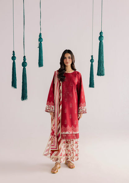 Ladies Embroidered Red Salwar Kameez Online in UK USA Canada