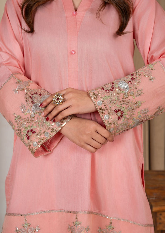 Ladies Embroidered Silk Viscose Shalwar Kameez Online in UK USA Canada