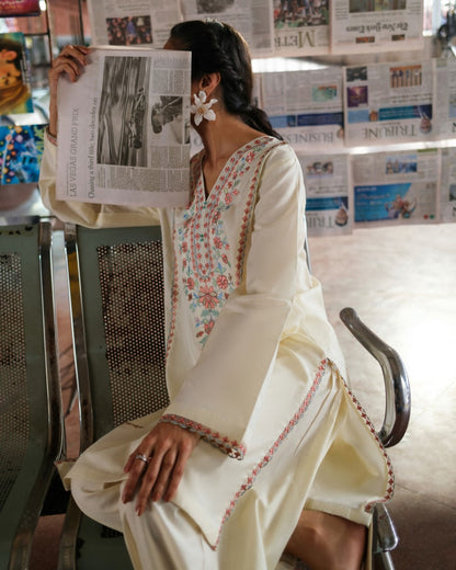 Ladies Embroidered Trouser Suit Online in UK USA Canada