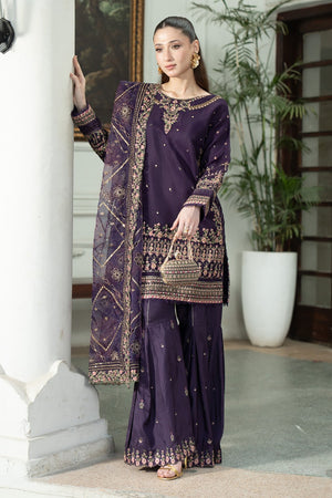 Ladies Fancy Wear Organza Gharara Online in UK USA Canada