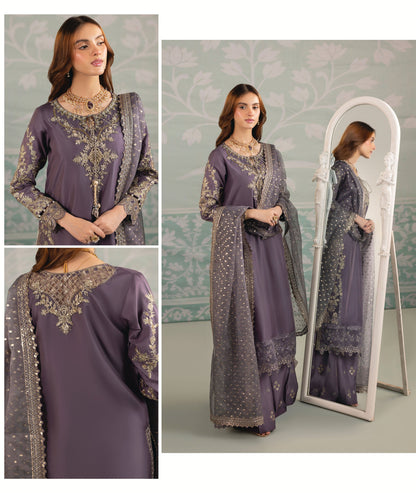 Ladies Festive Raw Silk Shalwar Kameez Online in UK USA Canada