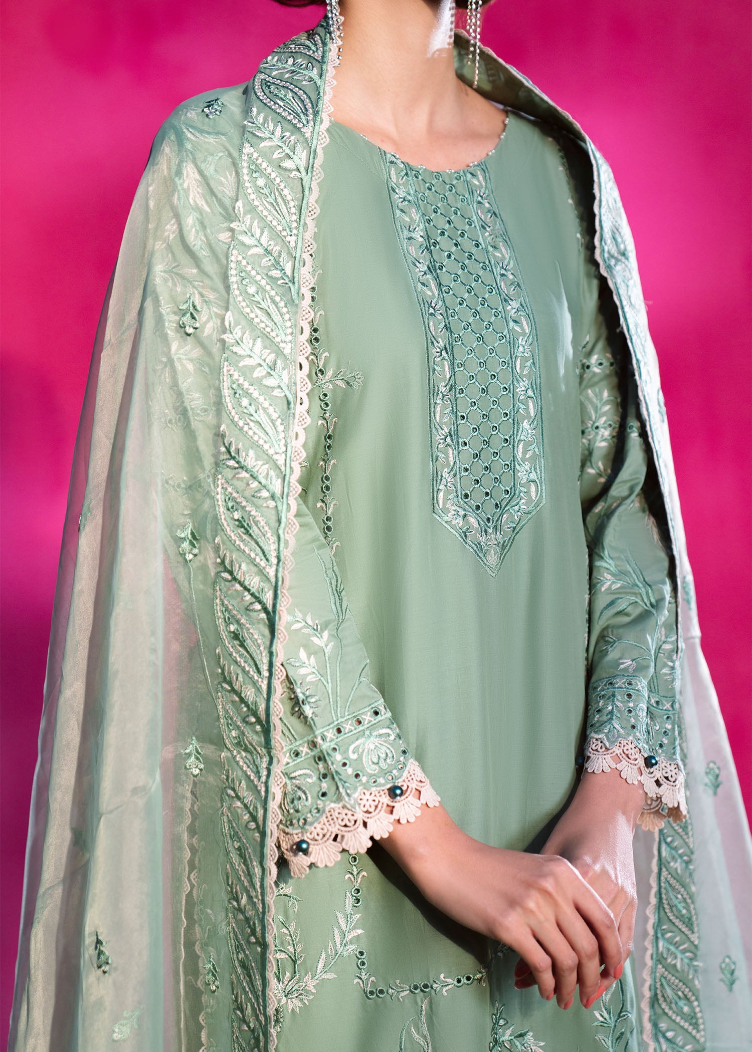 Ladies Festive Wear Lawn Suit Online in UK USA Canada