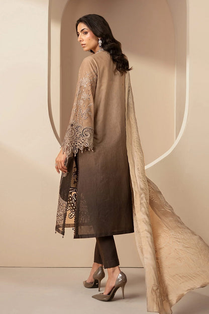 Ladies Floral Print Chikankari Lawn Dress Material Online in UK USA Canada