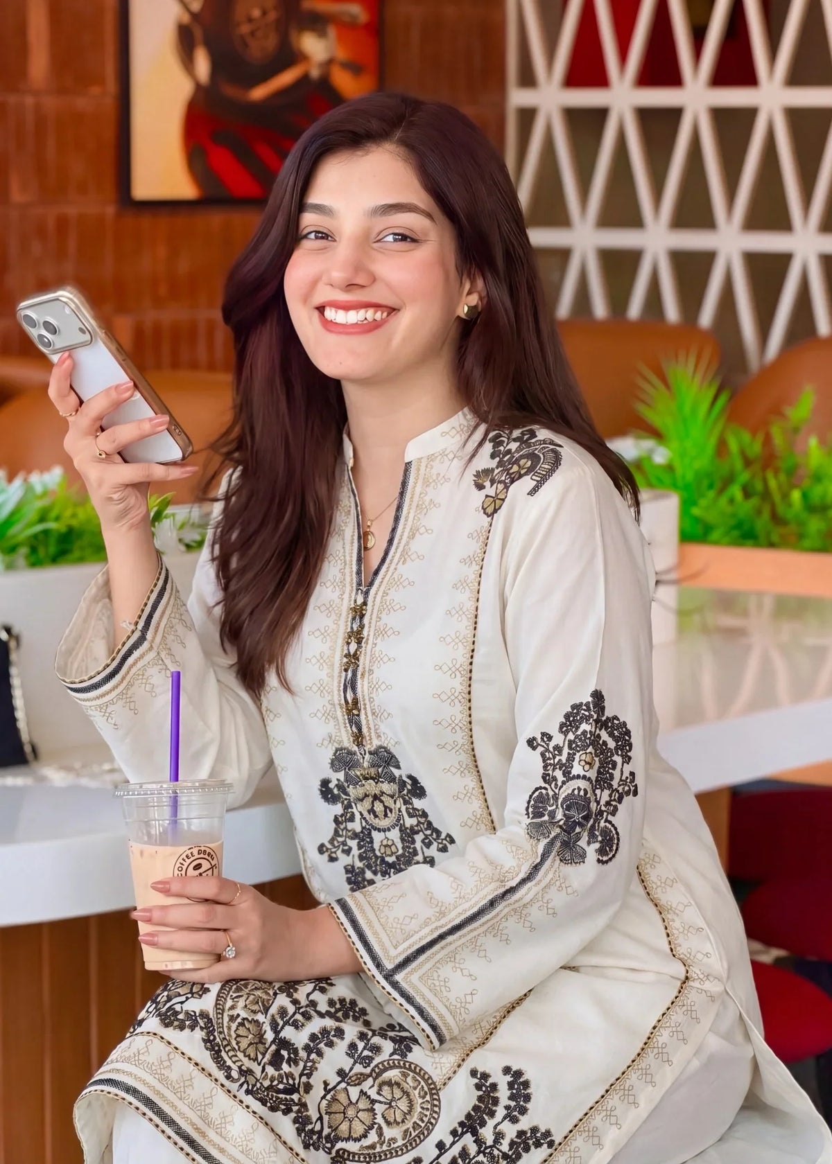 Ladies Linen Kurta Set Online in Dubai UAE Abudhabi Ajman Sharjah