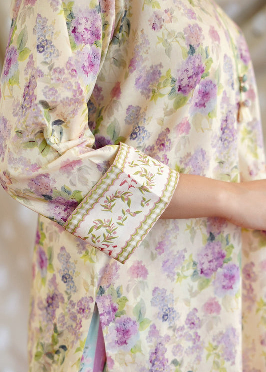 Ladies Mellow Yellow Printed Lawn Shalwar Kameez Online in UK USA Canada