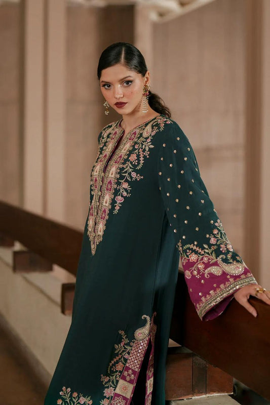 Ladies Multicolour Embroidered Kaftan Online in UK USA Canada